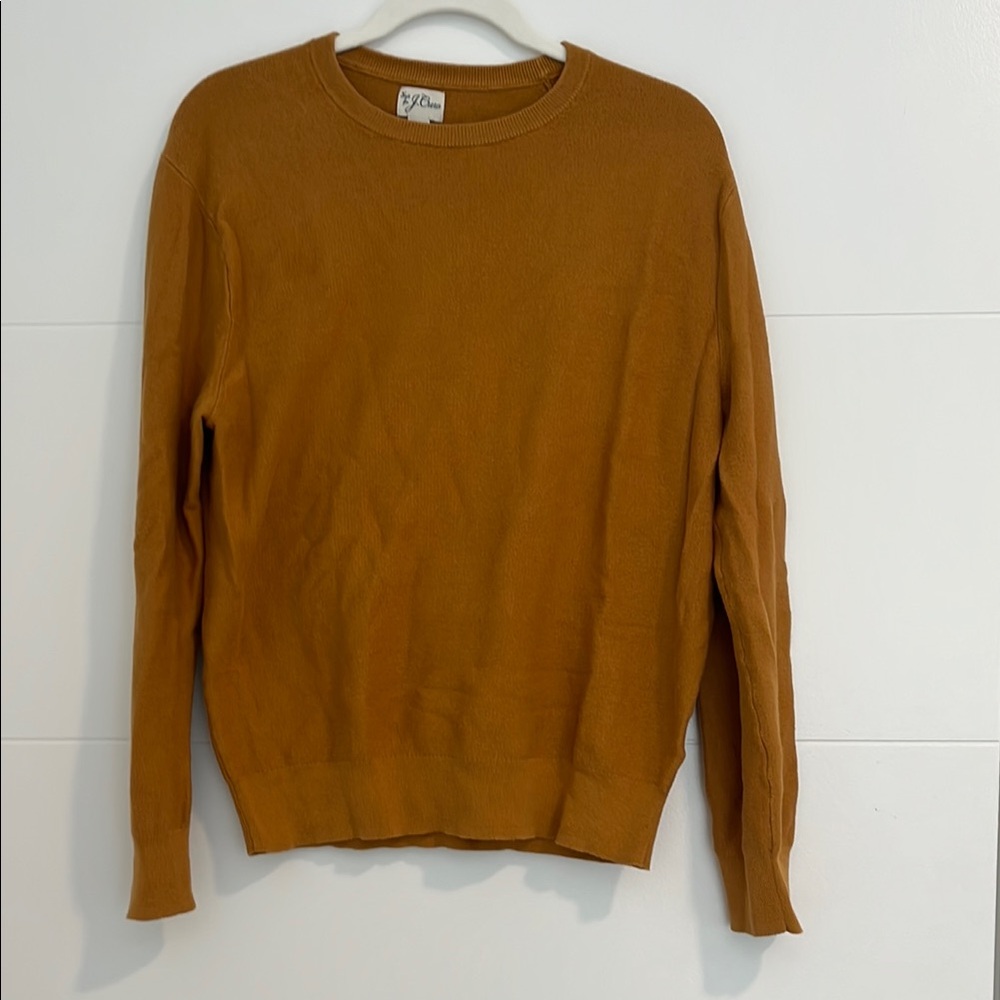 J. Crew Brown Crewneck Sweater Knit Casual